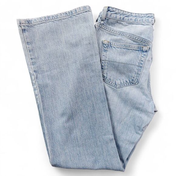 Vintage Tommy Hilfiger Jeans Womens 6 Light Wash Low Rise Hipster Flare 00s - Picture 12 of 12